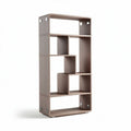 Wooden bookshelf with open shelving design for living room 30 x 15 x 120cm